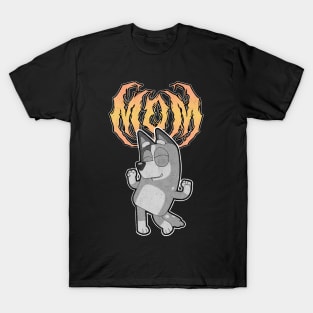 Bluey Mum Metal Dance T-Shirt